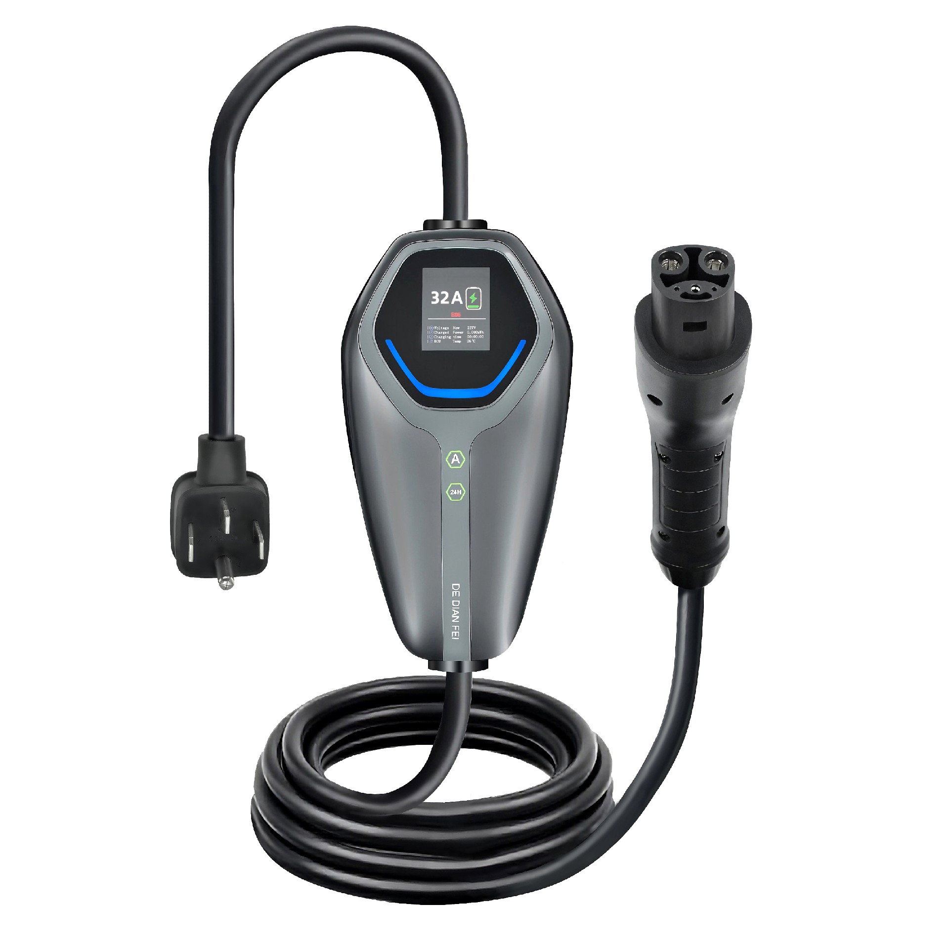 特斯拉美标32A充电器